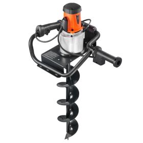 Electric Post Hole Digger 1500W Powerful Motor with 5.71 in Auger Bit